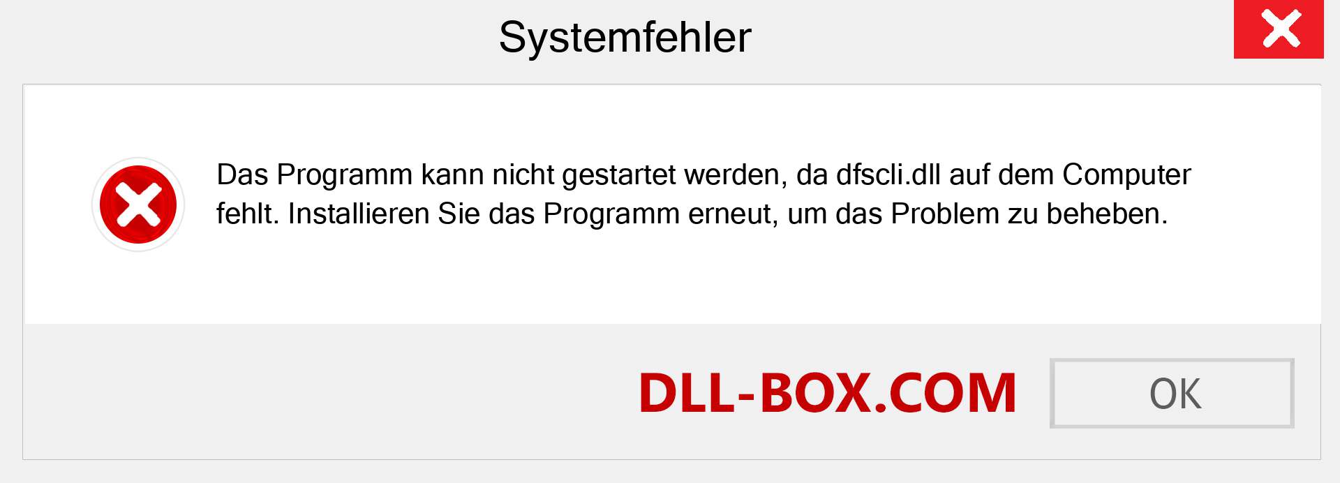 dfscli.dll-Datei fehlt?. Download für Windows 7, 8, 10 - Fix dfscli dll Missing Error unter Windows, Fotos, Bildern